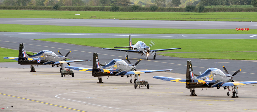 Farewell review to the RAF Short Tucano T.1 trainer on its service retirement on the Airfix and Corgi Aerodrome blog