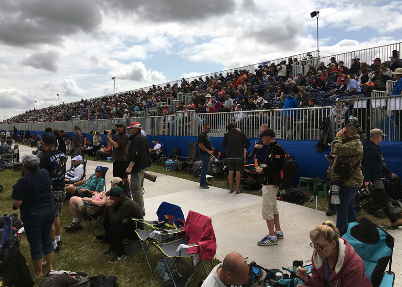 A rainy Royal International Air Tattoo 2019 review on the Airfix and Corgi Aerodrome blog