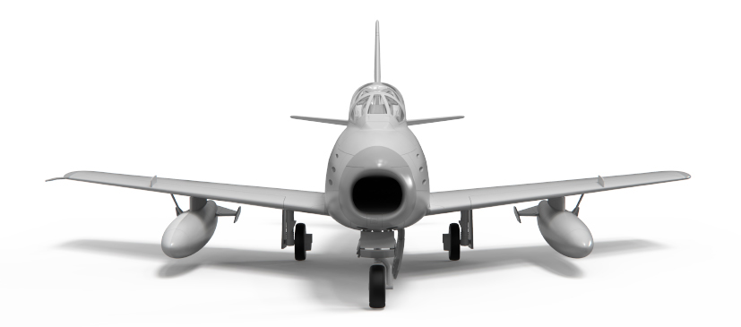 Development of the new Airfix Canadair Sabre Mk4 model kit A08109 on the Airfix Workbench blog