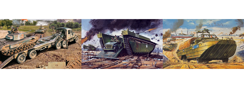 Airfix Vintage Classics WWII armour models D-Day on the Airfix Workbench blog