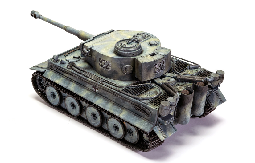 Airfix Tiger I tank Early Version Das Reich 1943 on the Airfix Workbench blog