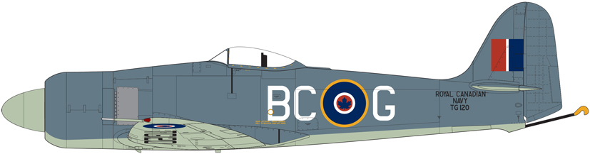 Exclusive new Airfix Hawker Sea Fury FB11 Export Edition artwork A06106 on the Airfix Workbench blog