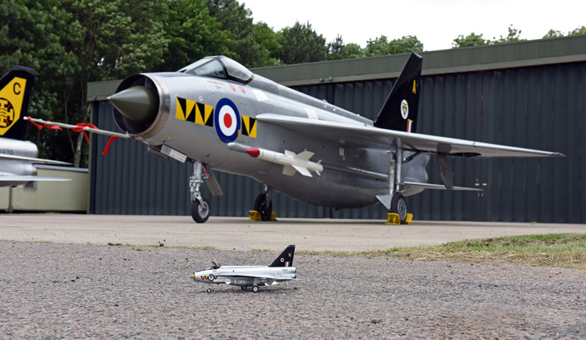 AA28402 English Electric Lightning F6 The Tigers on Corgi Diecast Diaries Blog