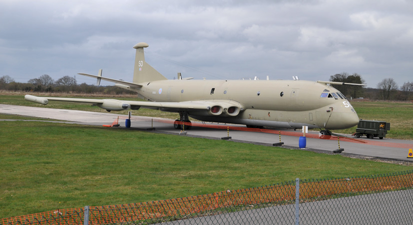 BAe Nimrod MR2 XV250 Maid of Moray delivered to the Yorkshire Air Museum on the Airfix and Corgi Aerodrome blog