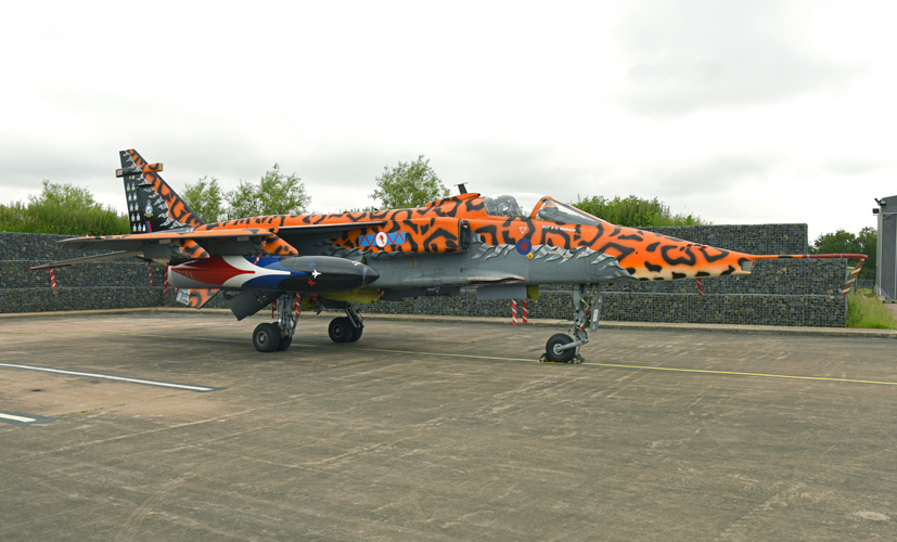 Cosford's home for former RAF 'Big Cats' SEPECAT Jaguars on the Airfix and Corgi Aerodrome blog