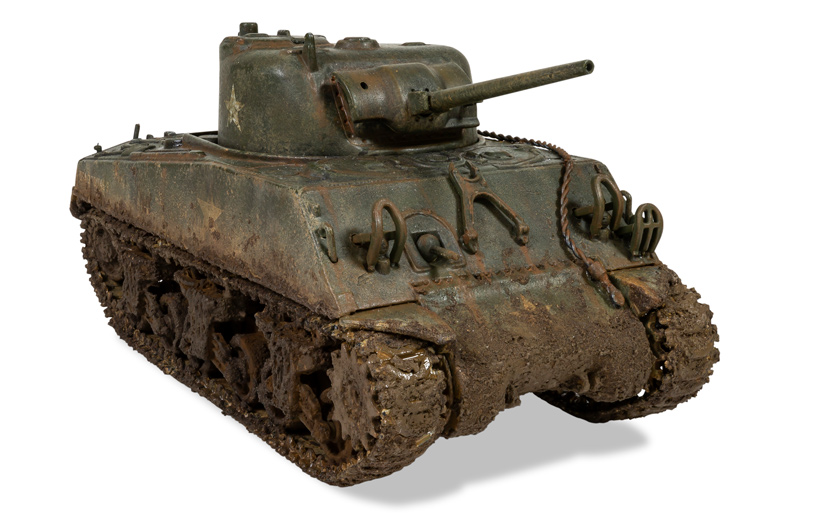 Corgi Military Legends US Sherman Tank CC51031 Battle of the Bulge looks very different with a weathered finish Would you consider weathering your Corgi Military Legends diecast model on the Diecast Diaries blog in Corgi week