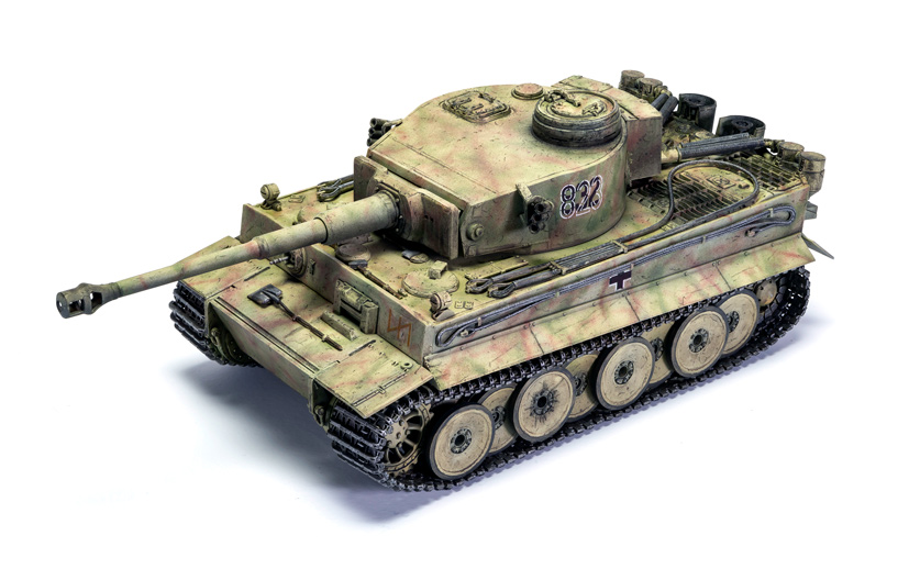Airfix Tiger I tank Early Version Normandy 1944 on the Airfix Workbench blog