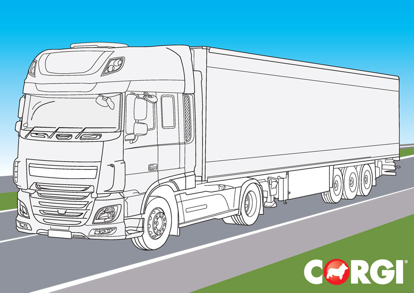 Corgi Super Haulers Easter competition on Corgi Diecast Diaries Blog