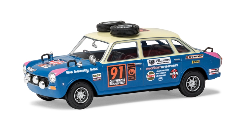 Exclusive Corgi Vanguards VA08913 Morris 1800 Rally car on the die-cast diaries blog