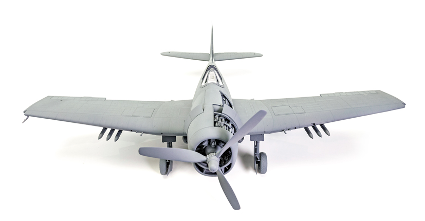 Airfix Scale Modelworld 2018 new large scale Grumman F6F-5 Hellcat announcement on the Airfix Workbench blog