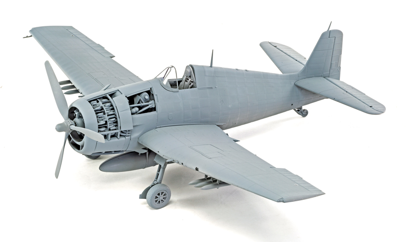 Airfix Scale Modelworld 2018 new large scale Grumman F6F-5 Hellcat announcement on the Airfix Workbench blog