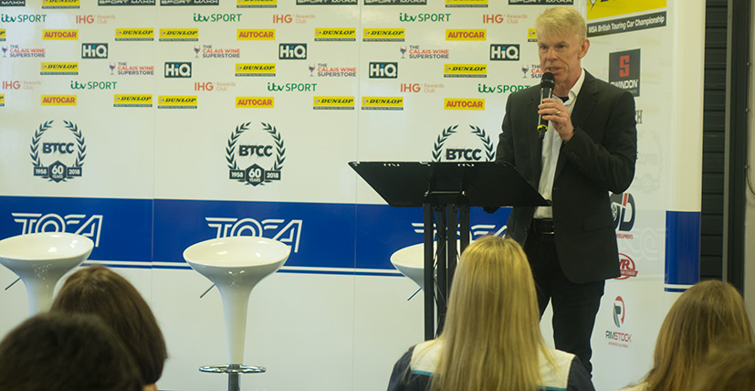 BTCC Media Day Alan Hyde