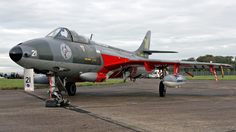 Exclusive Hawker Hunter Aviation open day 2005 review on Airfix and Corgi Aerodrome