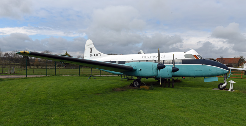 Former BEA de Havilland Heron on Airfix and Corgi Aerodrome