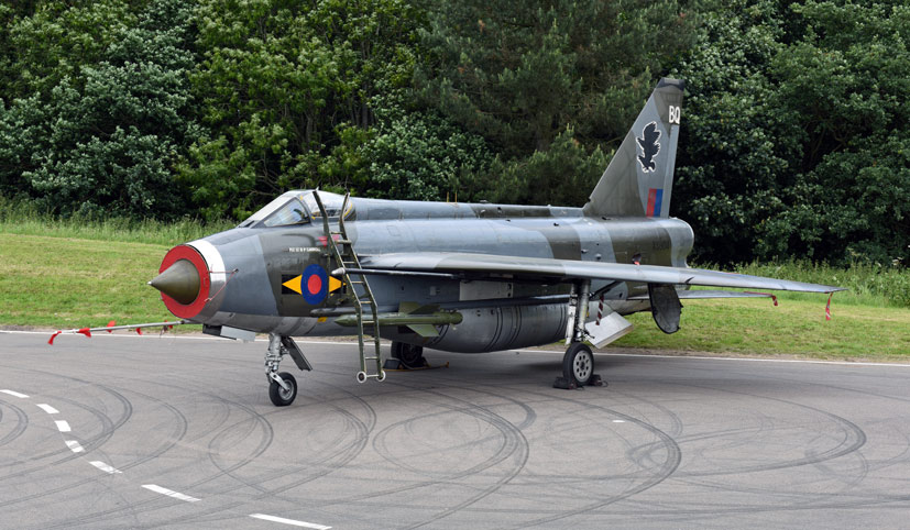 Exclusive Lightning Preservation group four Lightning gathering on Airfix and Corgi Aerodrome