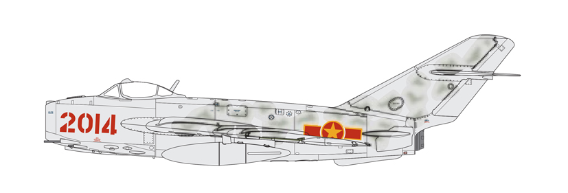 Airfix Dogfight Doubles kit A50185 MiG 17 and Douglas A4 Skyhawk on the Airfix Workbench blog