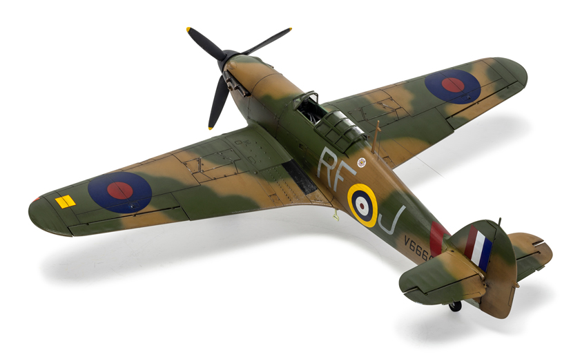 Airfix Battle of Britain 80th Anniversary Hawker Hurricane Mk1 A05127A model kit on the Airfix Workbench blog