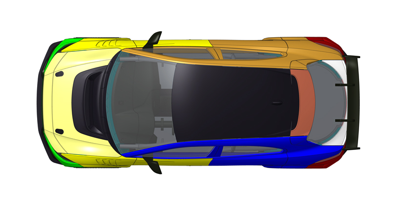 Airfix Quickbuild model development J6033 Jaguar IPace eTrophy on the Airfix Workbench blog