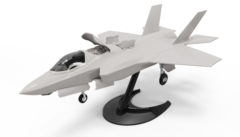 Airfix Quickbuild F-35B Lightning II exclusive model development on the Airfix Workbench blog