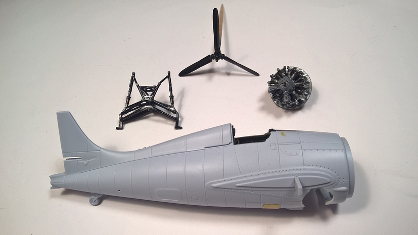 Airfix Grumman F4F Wildcat build review A02070 on the Airfix Workbench blog