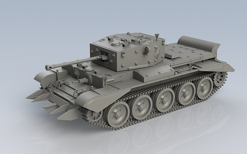 Cruiser Tank Mk.VIII A27 Cromwell | Airfix Model Toys