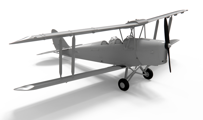 New 2019 Airfix model range de Havilland Tiger Moth 1/48th scale on the Airfix Workbench blog