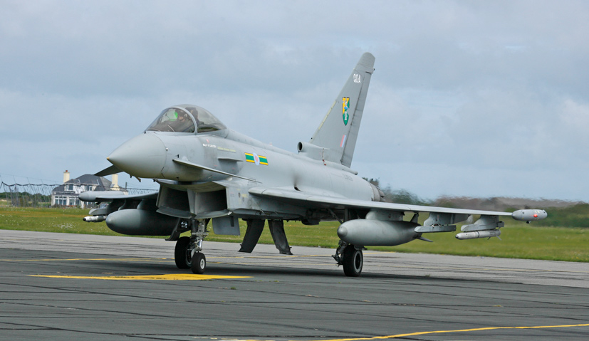 RAF Typhoon F2 enters service on the Airfix and Corgi Aerodrome blog