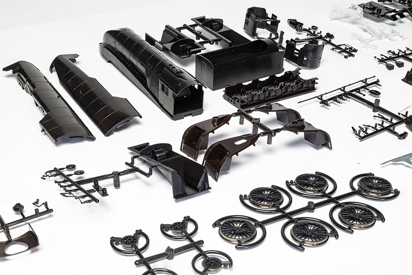 W1 Hush-Hush Locomotive Parts | Hornby Model Trains