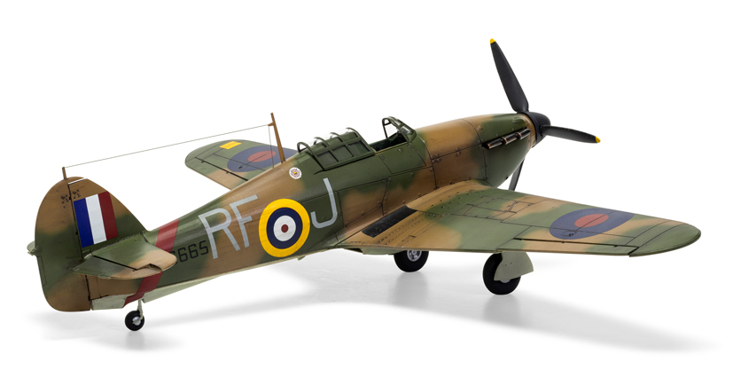 Airfix Battle of Britain 80th Anniversary Hawker Hurricane Mk1 A05127A model kit on the Airfix Workbench blog