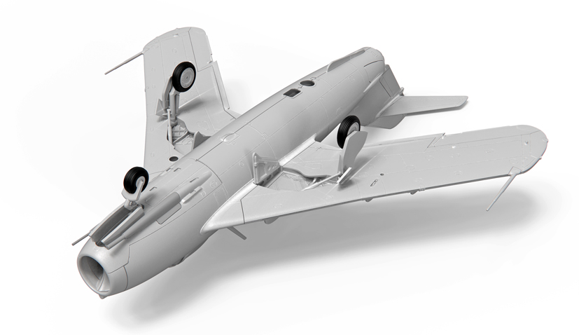 Soviet Mikoyan-Gurevich MiG-17 Fresco A03091 Airfix model project update on the Airfix Workbench blog