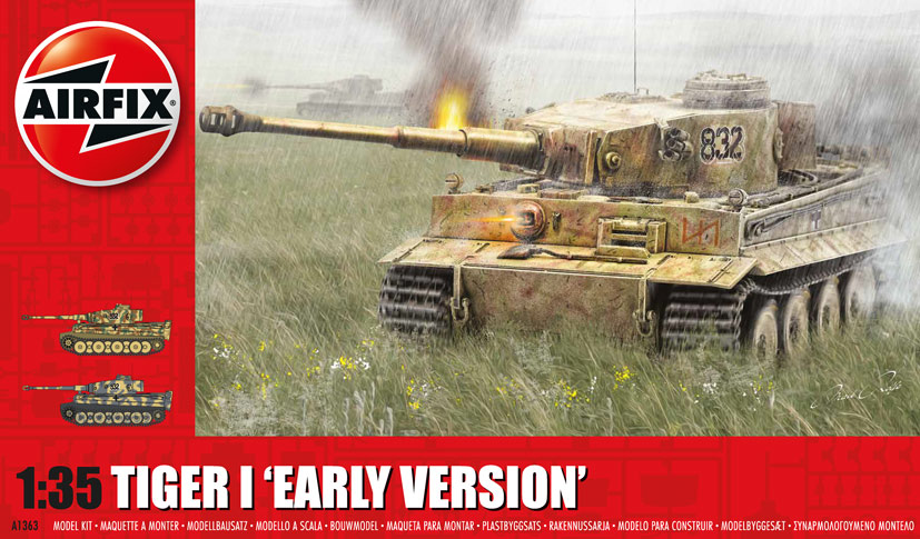 Airfix Tiger I tank Early Version Normandy 1944 on the Airfix Workbench blog