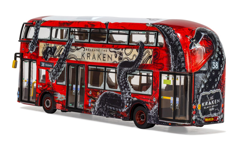 Corgi Original Omnibus New London Routemaster 'Release the Kraken bus on Corgi die-cast diaries blog