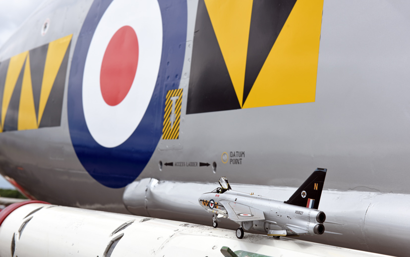 AA28402 English Electric Lightning F6 The Tigers on Corgi Diecast Diaries Blog