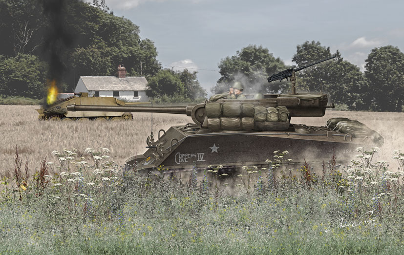 Airfix US M36B1 Jackson Tank Destroyer model kit A1353 on the Airfix Workbench blog