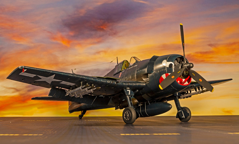 New Grumman F6F-5 Hellcat Fleet Air Arm WWII scheme details on the Airfix Workbench blog