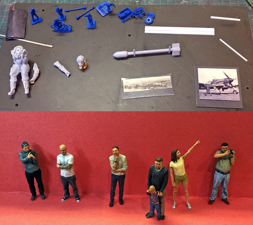 Airfix Hawker Typhoon Mk.IB build A19002