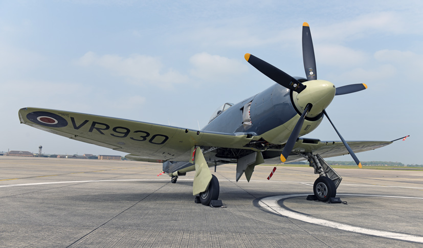 Fly Navy British naval aviation review Hawker Sea Fury FB.II on the Airfix and Corgi Aerodrome blog