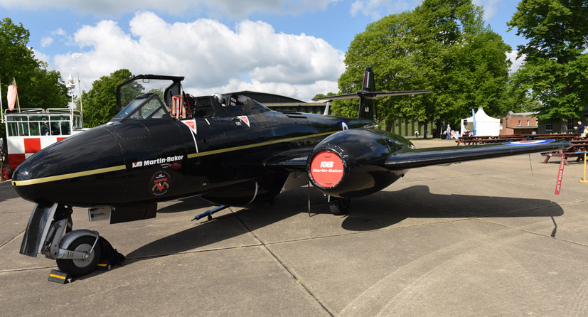 Martin Baker Gloster Meteor T7 WA638 on the Airfix and Corgi Aerodrome blog