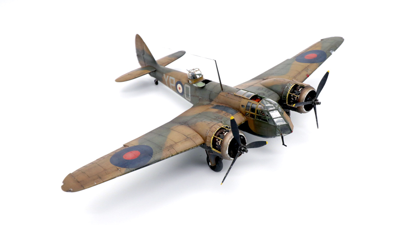 Airfix readers supplied Bristol Blenheim Mk.IF model build review on the Airfix Workbench blog