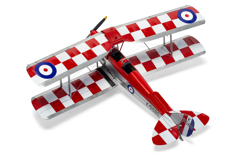 Classic new Airfix de Havilland Tiger Moth kit A04104 Shuttleworth on the Airfix Workbench blog