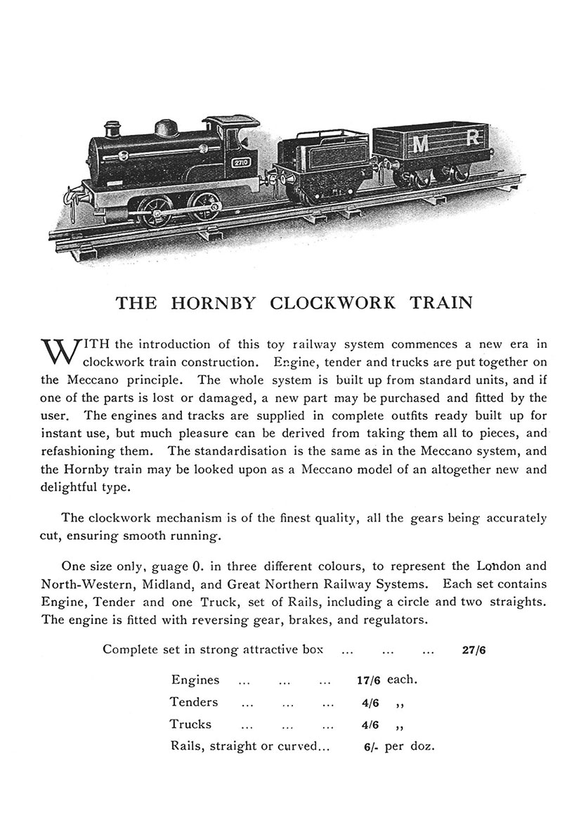 The Hornby Clockwork Train | Model Railways