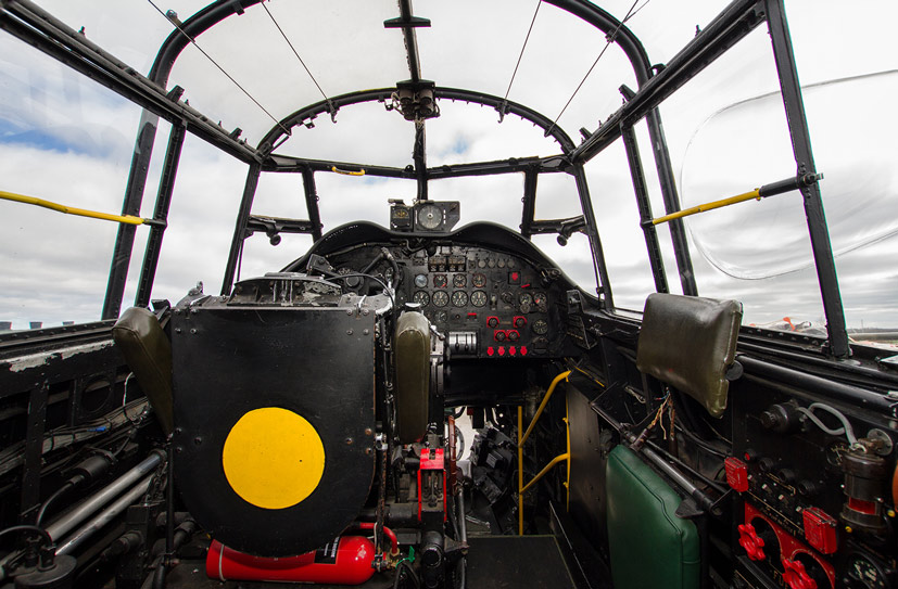 Avro Lancaster Air To Ground Photo Sortie