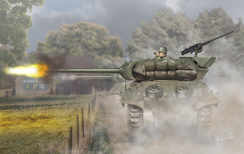 Latest Airfix large scale US M10 Wolverine Tank Destroyer A1360 on the Airfix Workbench blog