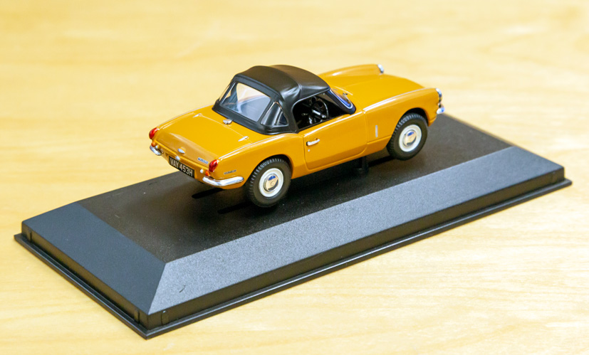 Exclusive Corgi Vanguards VA08913 Morris 1800 Rally car on the die-cast diaries blog