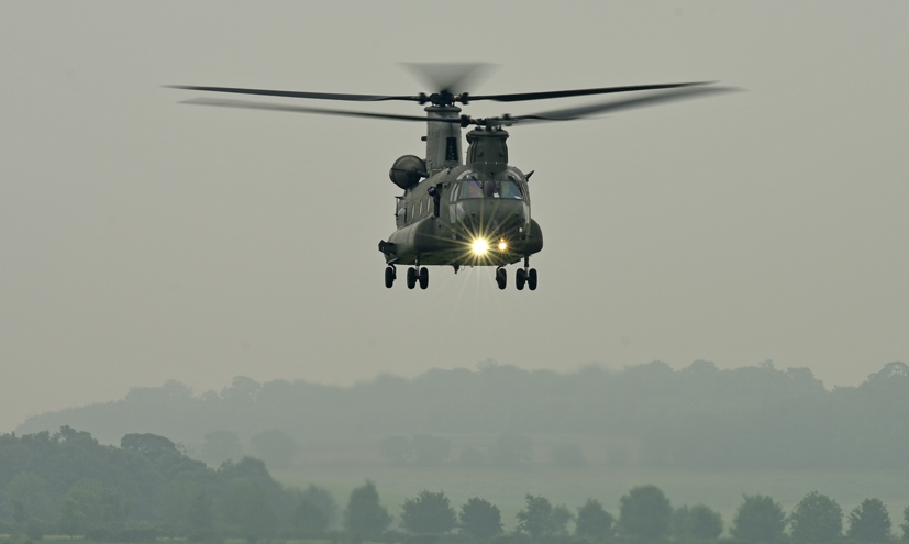 Duxford Air Festival 2018 review RAF Chinook on Airfix and Corgi Aerodrome