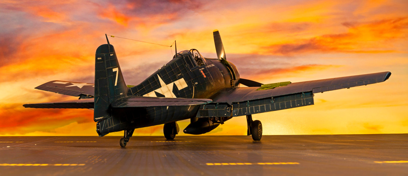 Airfix special Grumman F6F-5 Hellcat kit build modifications A19004 on the Airfix Workbench blog