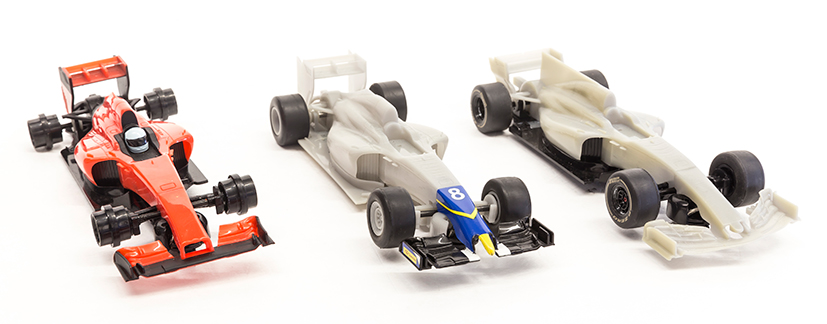 Scalextric F1 Tooling Comparison