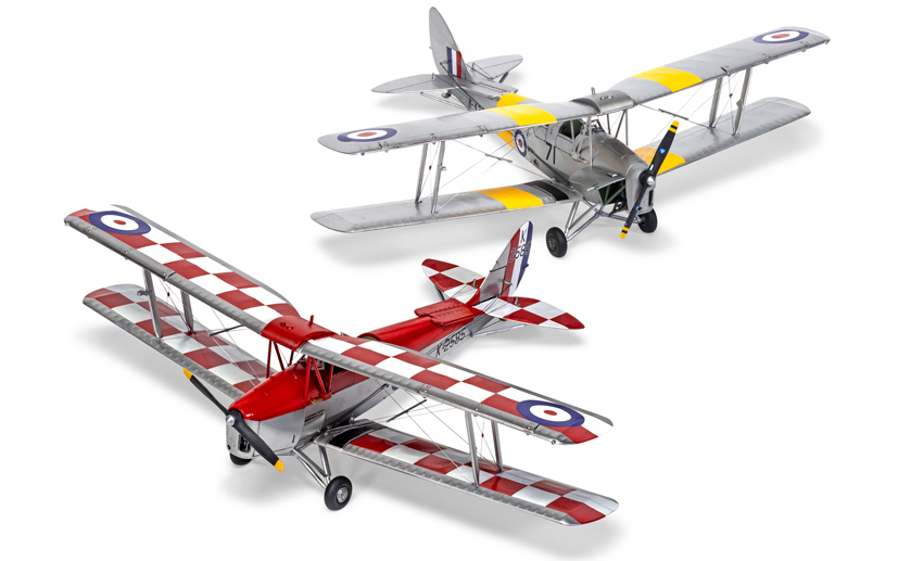 Classic new Airfix de Havilland Tiger Moth kit A04104 Aero Legends and Shuttleworth Collection on the Airfix Workbench blog