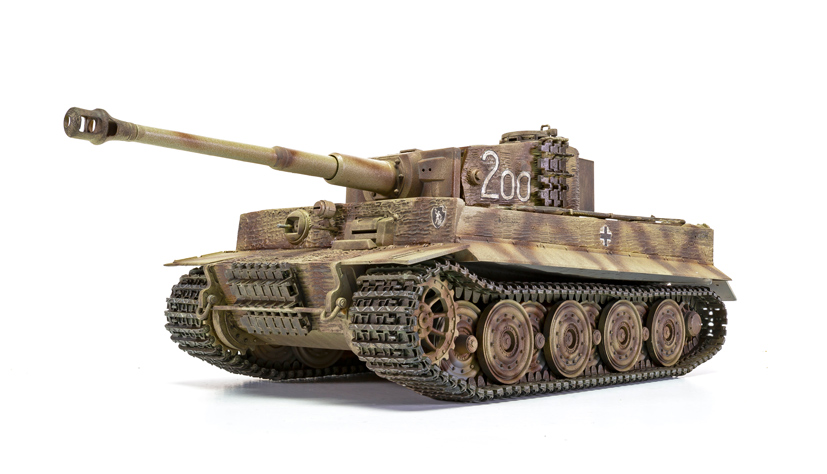Latest Airfix large scale German Panzerkampfwagen VI Tiger I Late A1364 on the Airfix Workbench blog