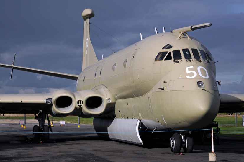 BAe Nimrod MR2 XV250 Maid of Moray delivered to the Yorkshire Air Museum on the Airfix and Corgi Aerodrome blog